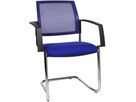 TOPSTAR Sedia per visitatori BB490A T38 Visit Comfort 2, blu (4014296960579)