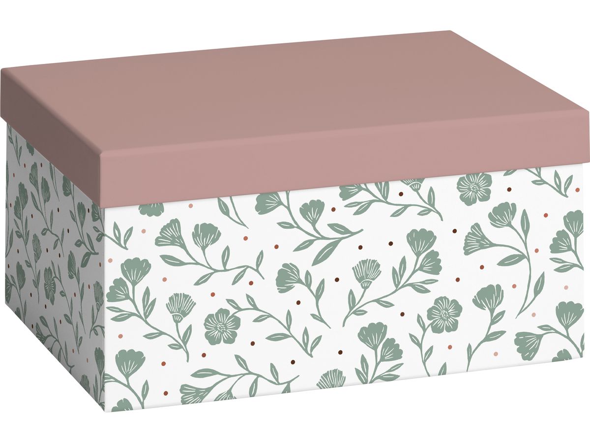 STEWO Geschenkbox Olena 2551520497 grün 16.5x24x12cm (7630050882054)