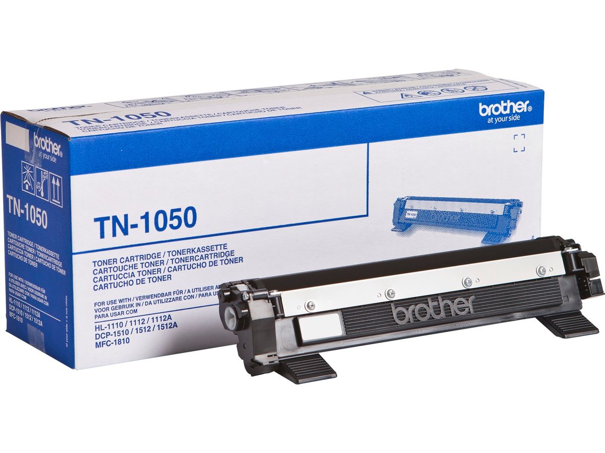 BROTHER Toner schwarz TN-1050 HL-1110 1000 Seiten (4977766721707)