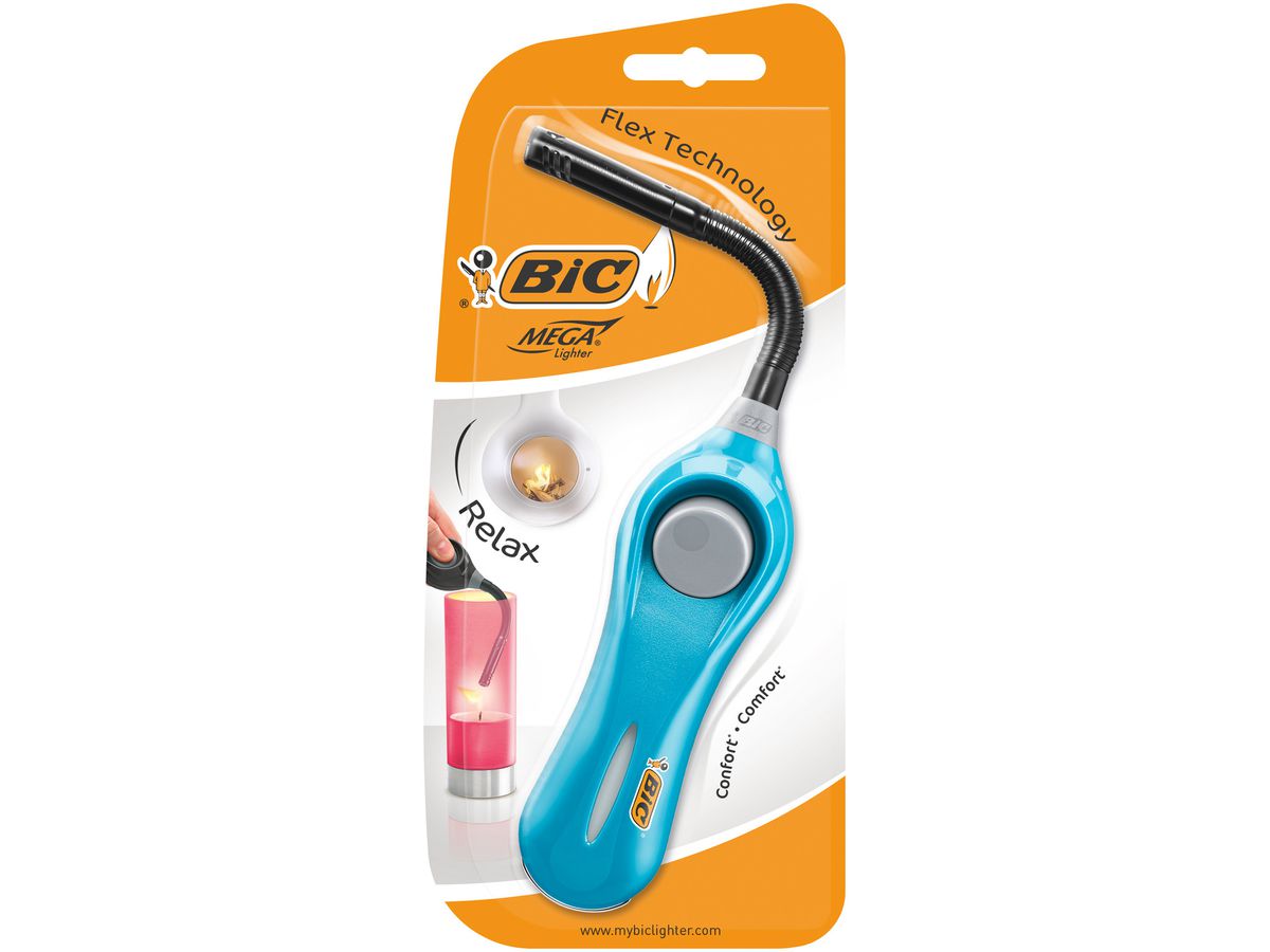 BIC Megalighter FLEX RELAX U140 895170 assortis (3086123268104)