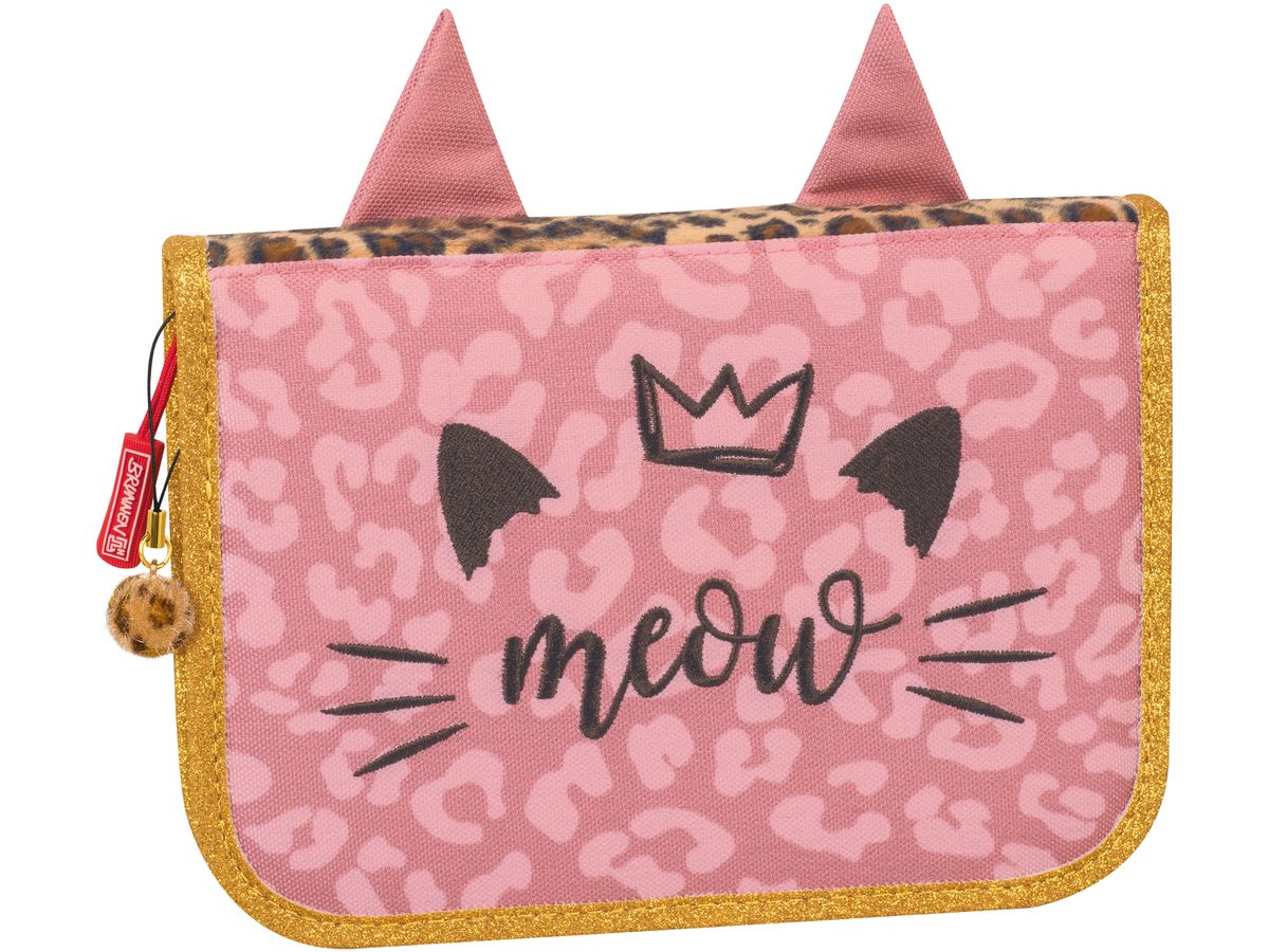 BRUNNEN Federmäppchen Sweet Wild Cat 1049120942 19.5x13.5x3.5cm (4061947066364)