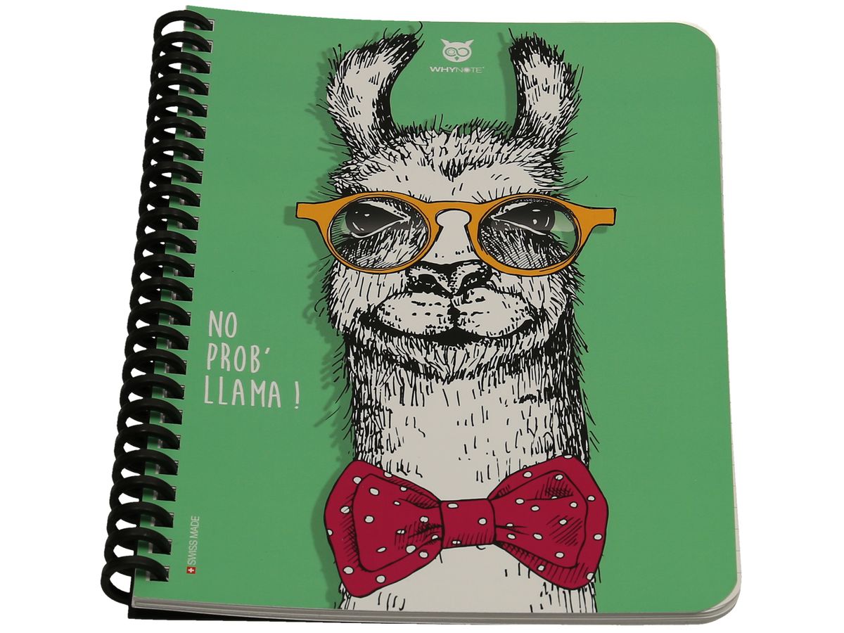 WHYNOTE Notizbuch A5 WNBOK024 starter-kit, Lama (7640167323098)
