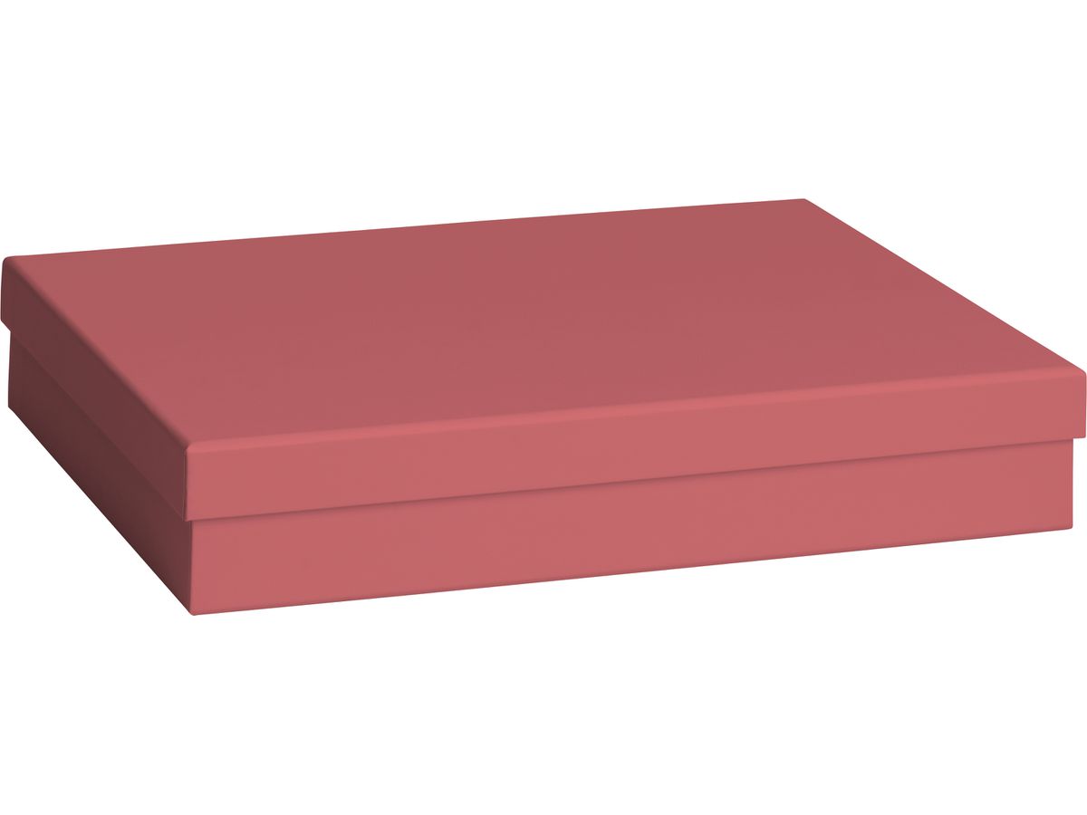 STEWO Geschenkbox Uni Pure 2551532124 bordeaux, FSC Mix 33x24x6cm (7630050875971)