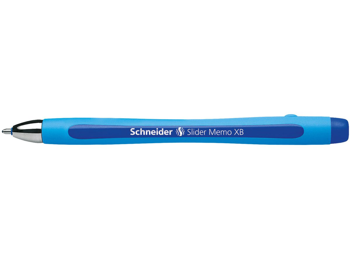SCHNEIDER Kugelschreiber Memo 1.4mm 75023 blau Blister (4004675065629)