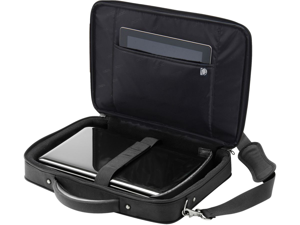 DICOTA Laptop Bag Eco Multi COMPACT D30143-RPET 14-15.6 inch Black (7640186419956)