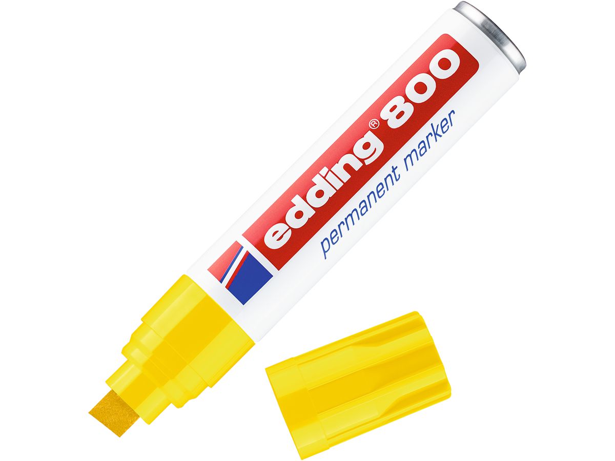 EDDING Permanent Marker 800 4-12mm 800-5 giallo (4004764053995)