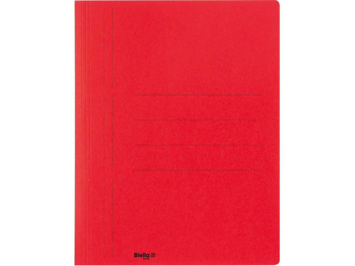 BIELLA Schnellhefter Recycolor 16643045U Spiralmechanik, rot (7611365454297)