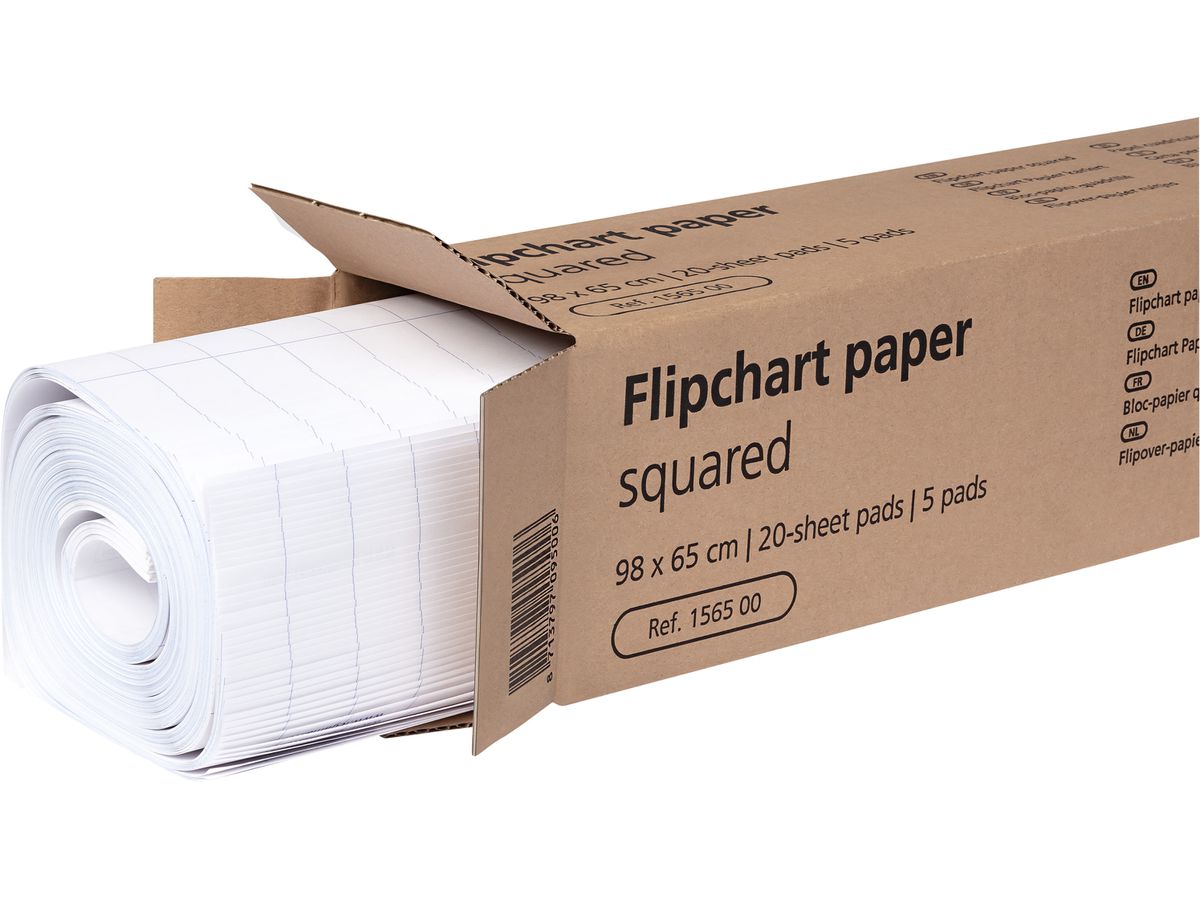 LEGAMASTER Flipchart paper 7-156500 98x65cm 20 feuilles (8713797043717)