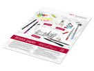 TOMBOW Drwaing Pad Bristol A4 PB-MARK 250g, 25 fogli (4003198950023)