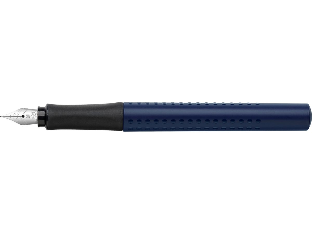 FABER-CASTELL Füller Grip 2011 M 140804 klassik blau (4005401408048)