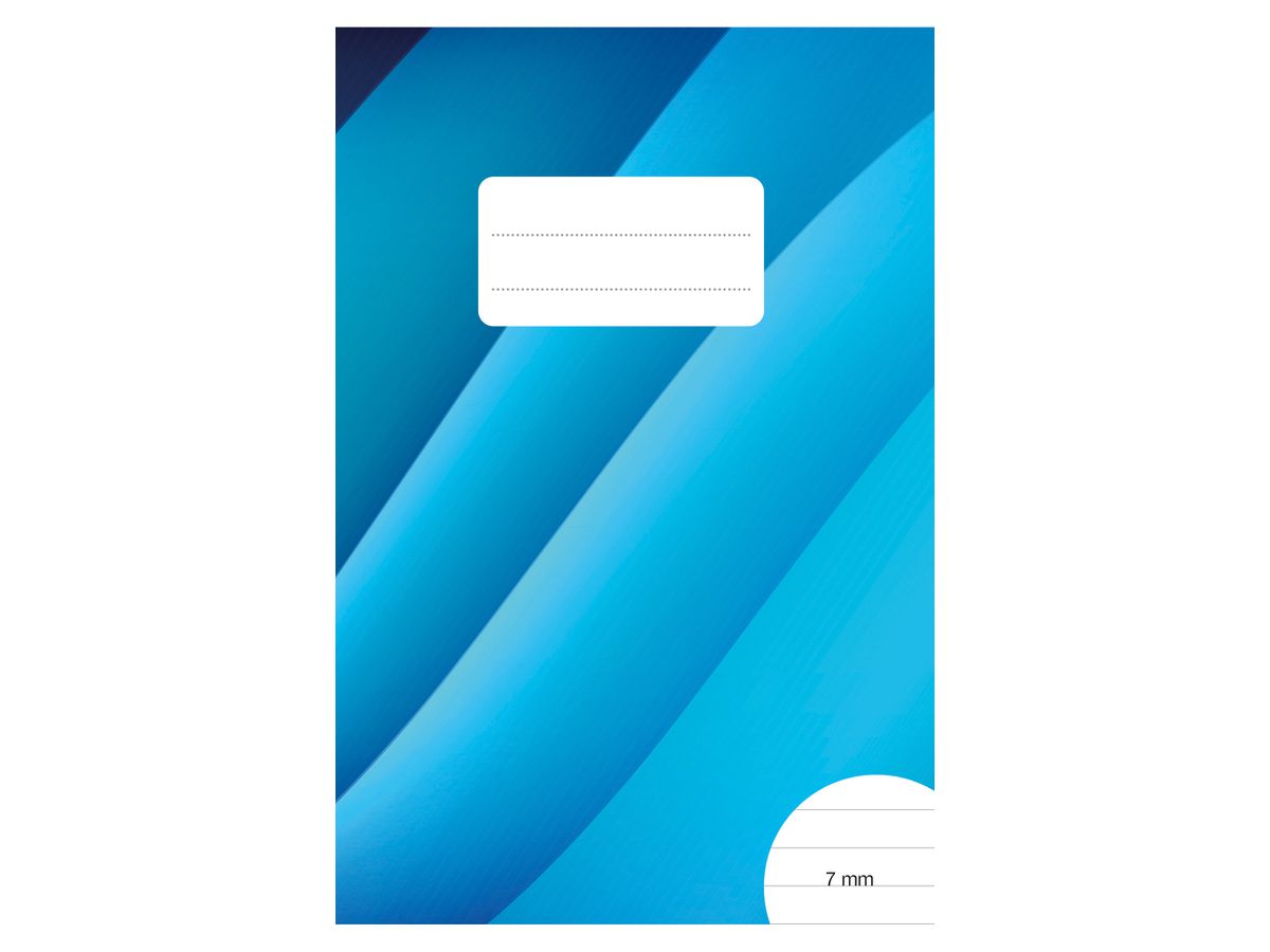 BÜROLINE Cahier d'école E6 533876010 7mm ligné sans marge 90g (7612532055835)