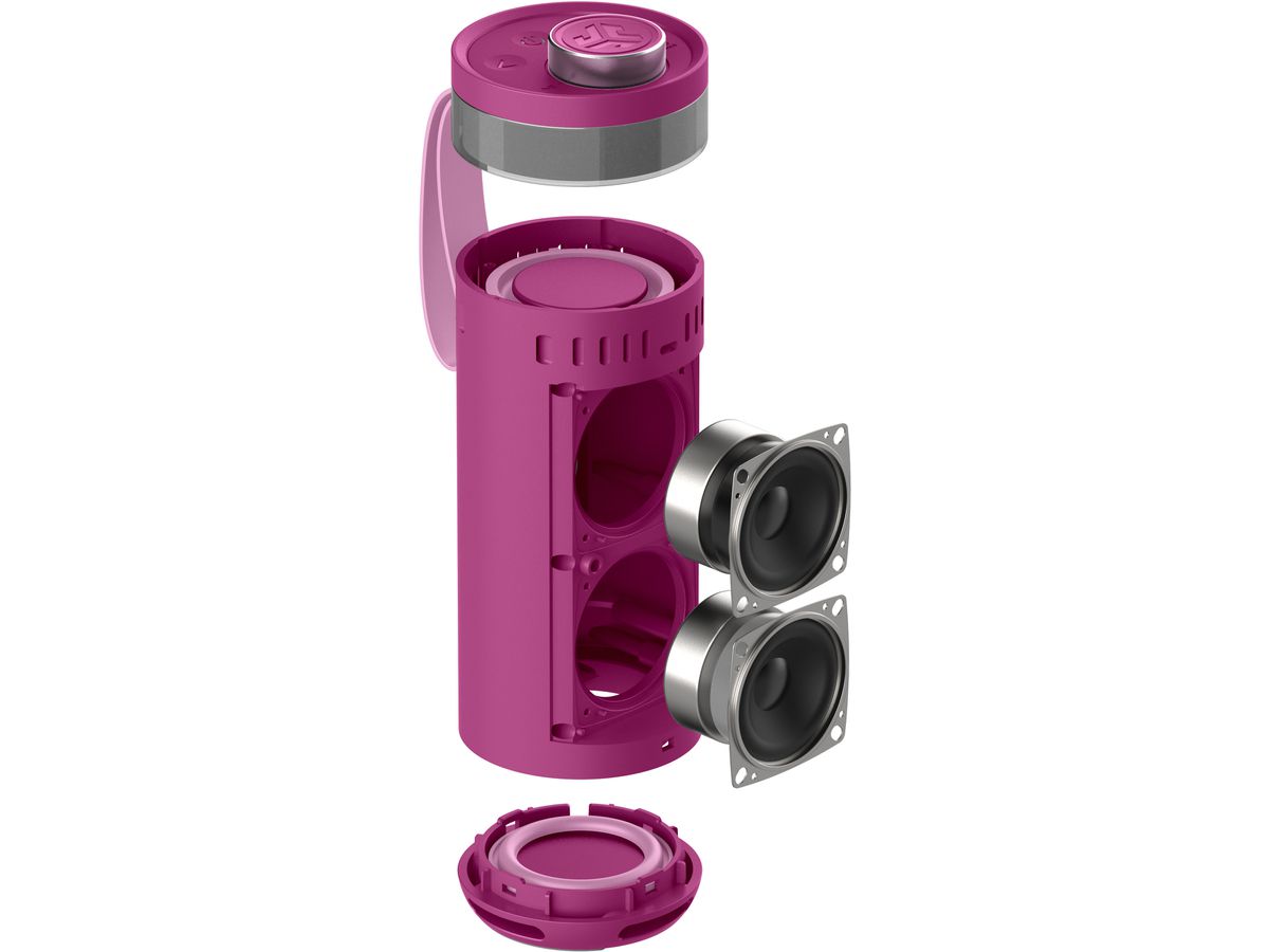 JLAB GO Party Portable Speaker IEUSBGORMUL82 Wireless, Mulberry (0810119074263)