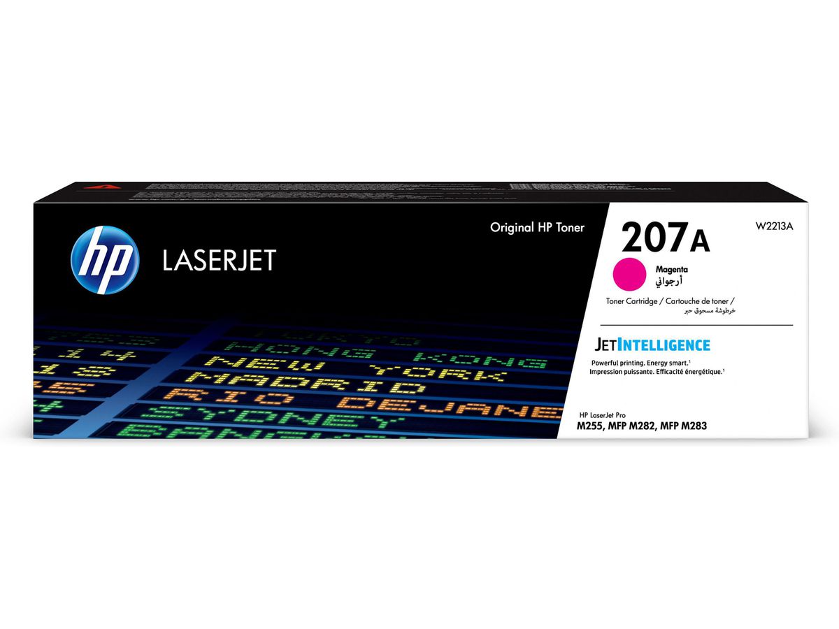HP Toner-Modul 207A magenta W2213A CLJ Pro M255/282/283 1250 S. (0193905265169)