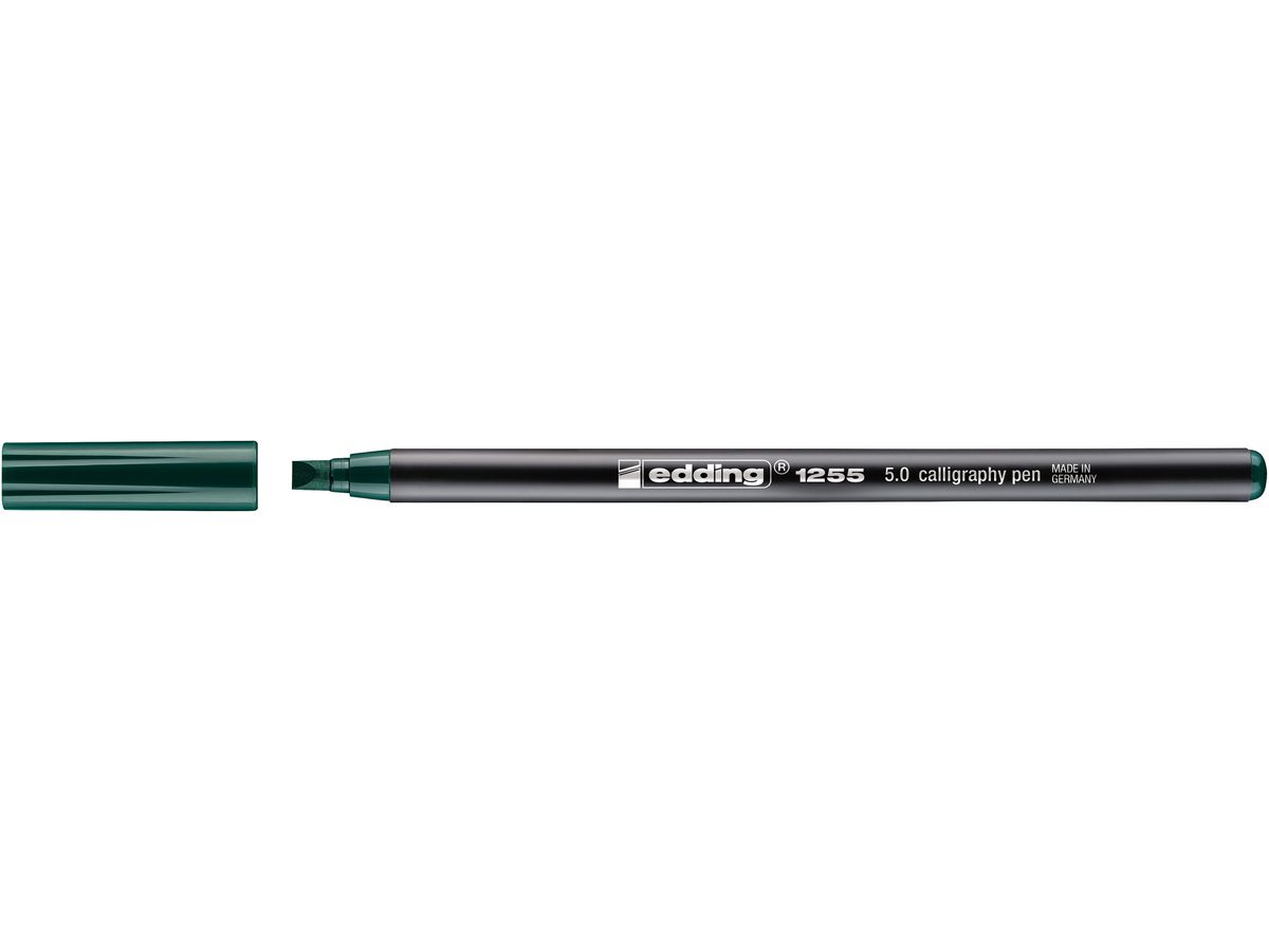 EDDING Calligraphy 1255 5mm 1255-25-5.0 flaschengrün (4004764926565)