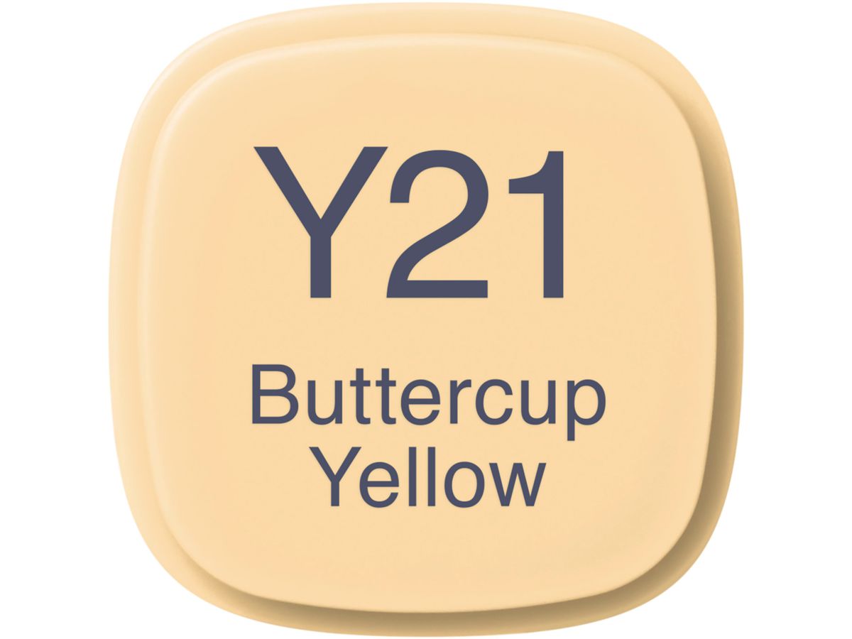 COPIC Marker Classic 2007557 Y21 - Buttercup Yellow (4511338001813)