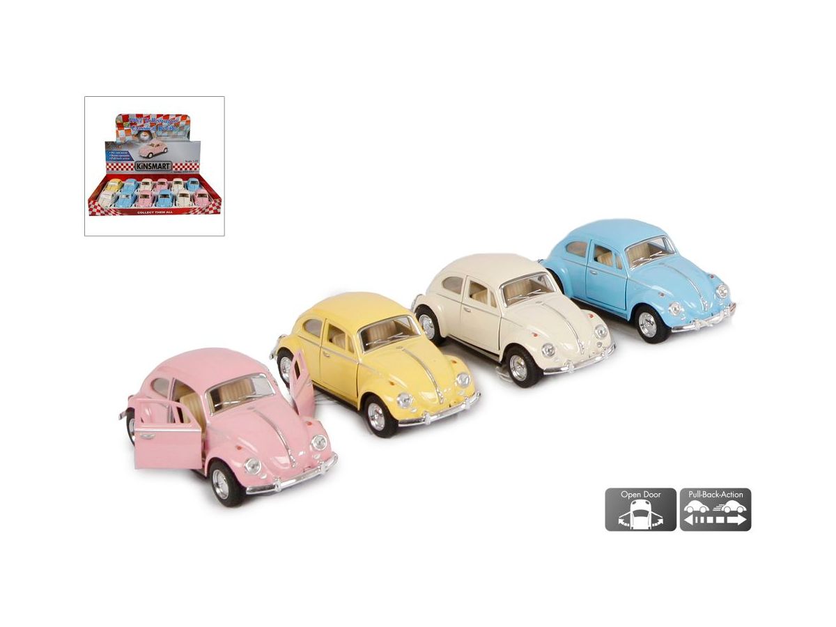 ROOST VW Classical Beetle 520058 Pull back, pastell (8713219316047)