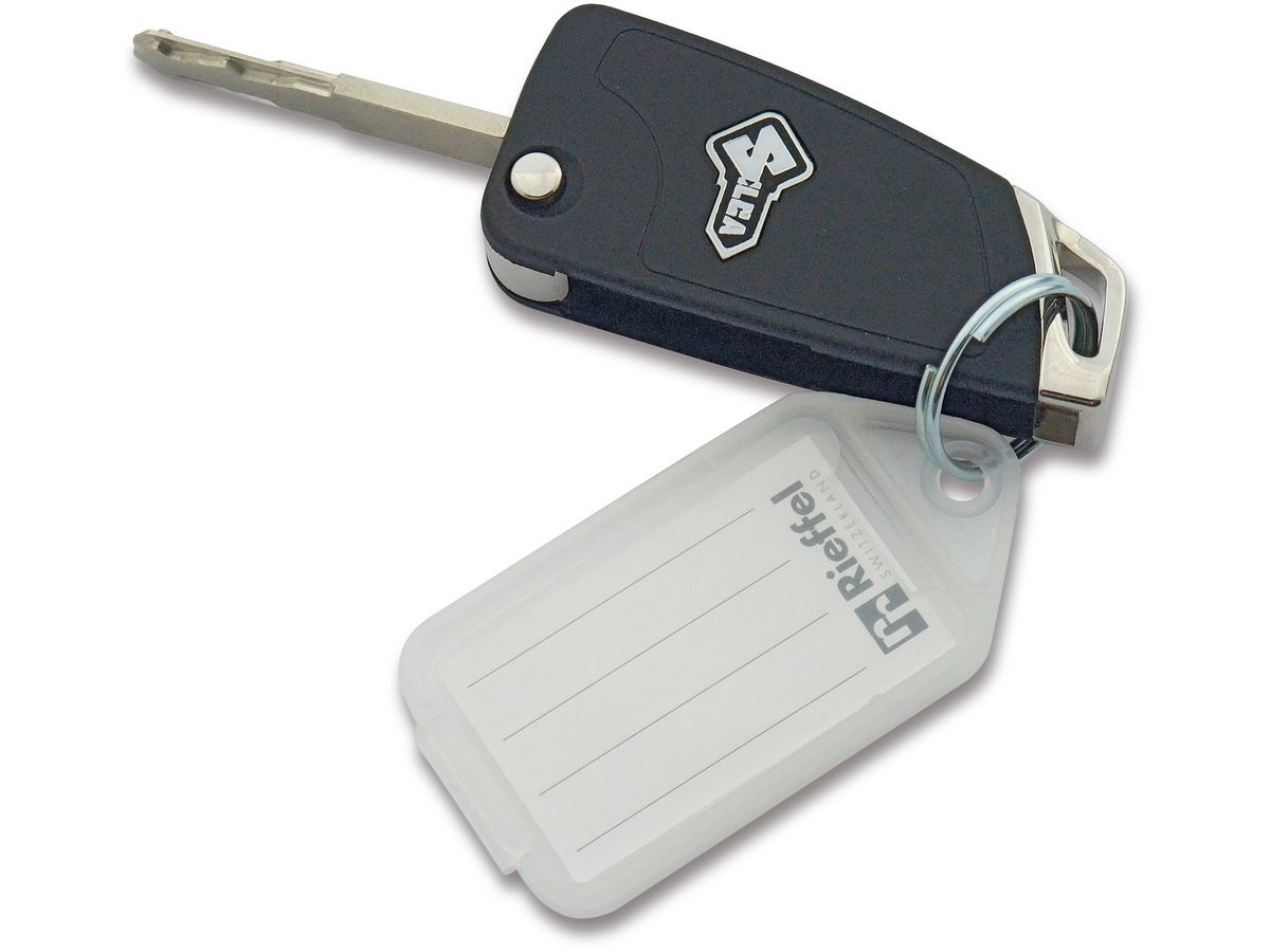 RIEFFEL SWITZERLAND Schlüsseletiketten 38x22mm KT 1000 SB/10 ASS. ass. 10 Stück (7630010410983)