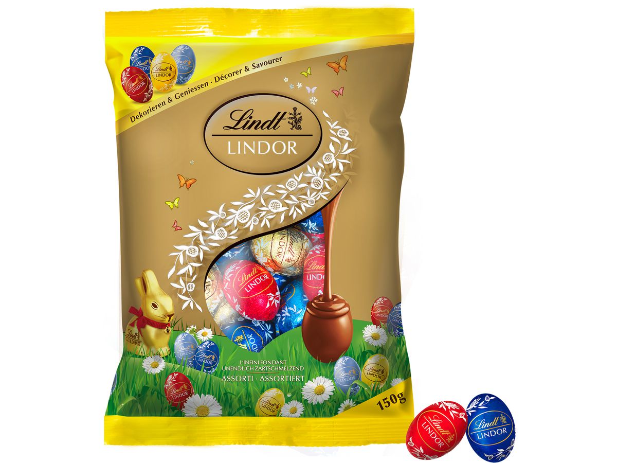LINDT Lindor Eili 659394 assortiert 150g (8003340093949)