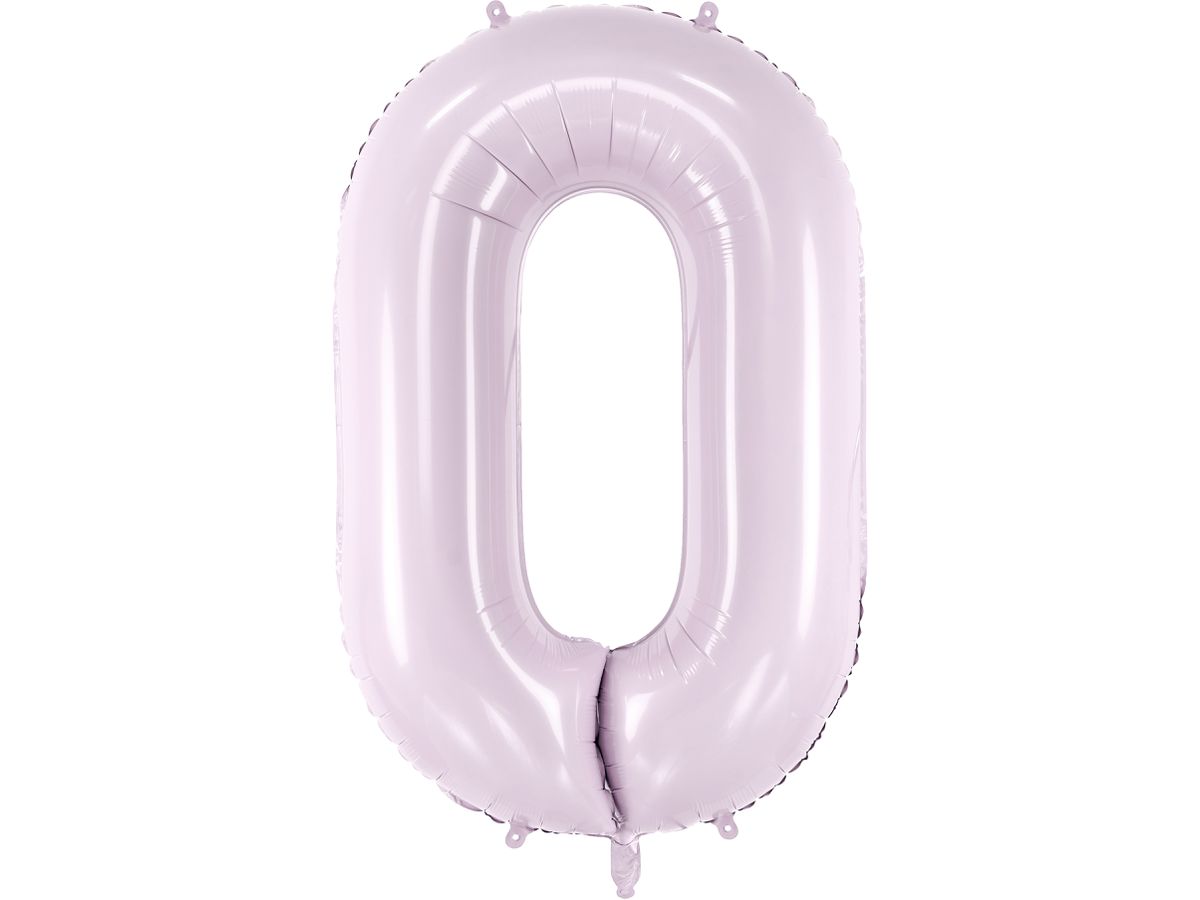 PARTYDECO Ballon en plastique no. 0 72cm FB230G-0-014 violet (5904555052529)