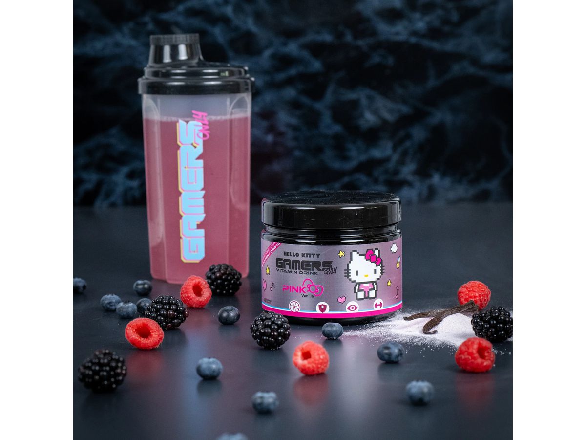 GAMERSONLY Vitamin Drink Powder 40 Port. 9120119171963 Hello Kitty Pink Vanilla (9120119171963)