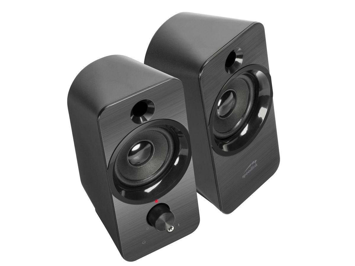 SPEEDLINK DAROC Stereo Speaker SL-810005-BK black (4027301889475)