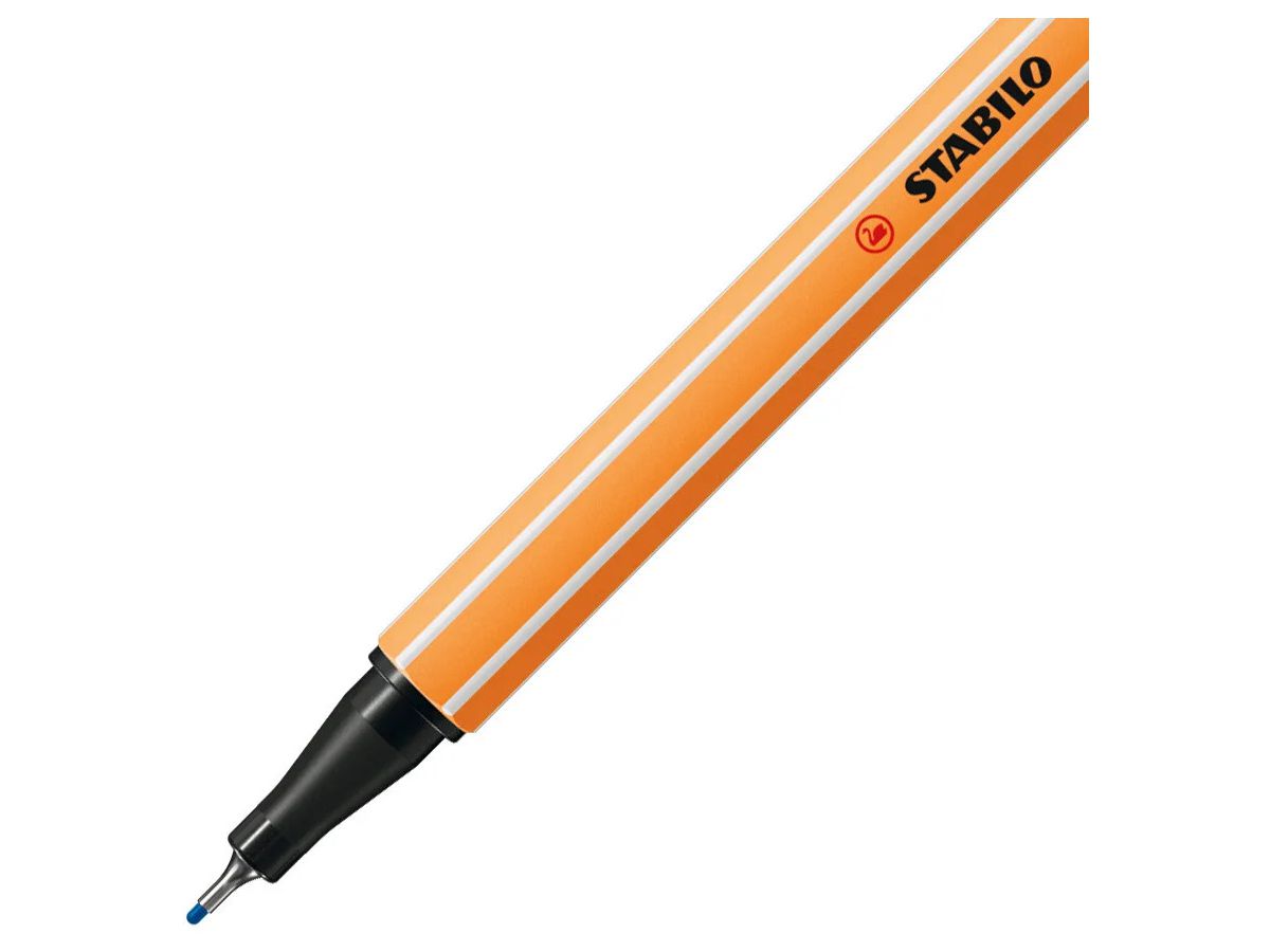 STABILO Fineliner Point 88 0.4mm 8830-1 25+5 neon astuzzio (4006381438674)