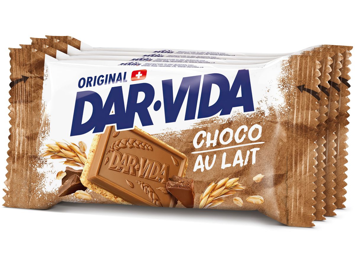 DAR-VIDA Choco au lait 5030000 46g, 4 Stk. (7610032043307)