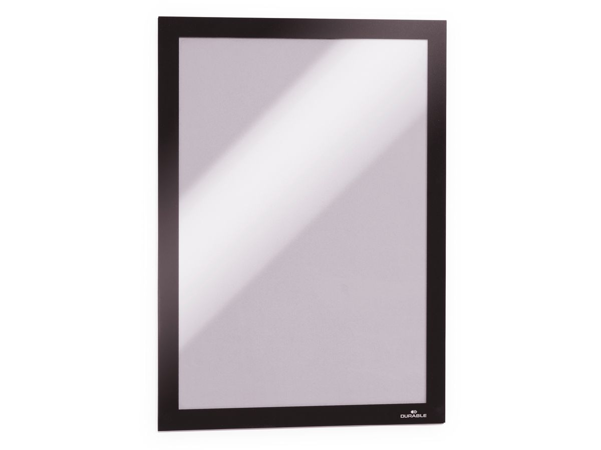 DURABLE Sichtfenster Duraframe 487201 schwarz, selbstklebend 2 Stk. (4005546404875)