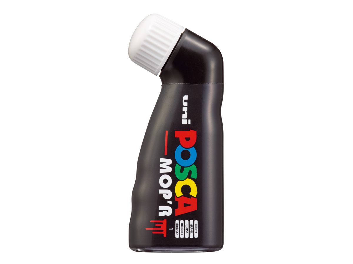 POSCA Marker MOP'R 3-19mm PCM-22 weiss, XXL Spitze (4902778284186)