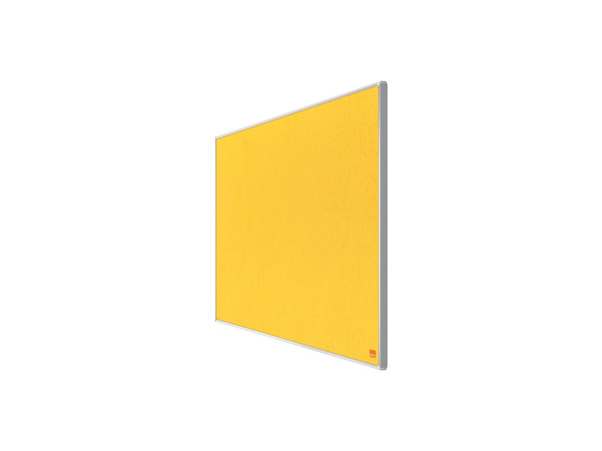 NOBO Tableau Feutre Impression Pro 1915430 jaune, 50x89cm (5028252613354)