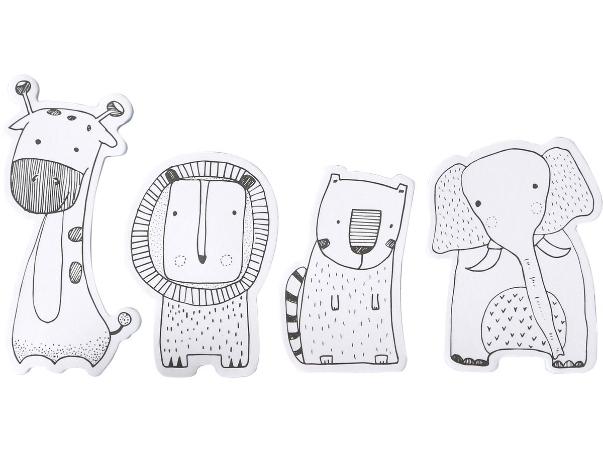 I AM CREATIVE Sticky Notes 4086.7 Animal, Zoo (7611983190706)