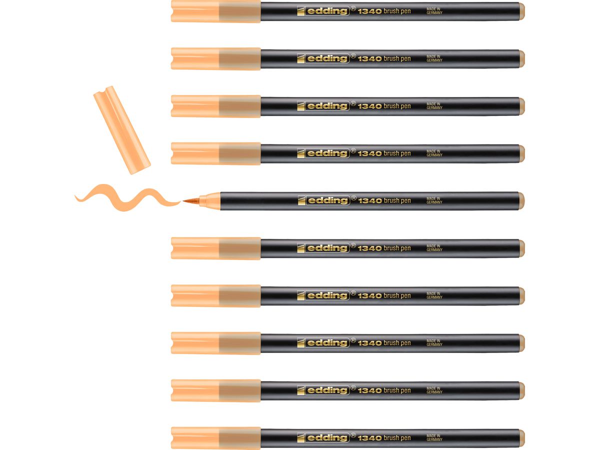 EDDING Brushpen 1340 1340-016 arancione chiaro (4057305000422)