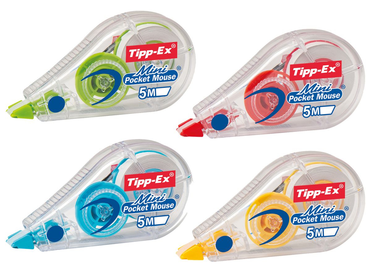 TIPP-EX MiniPocket Mouse 5mmx6m 926397 weiss (3086123372887)