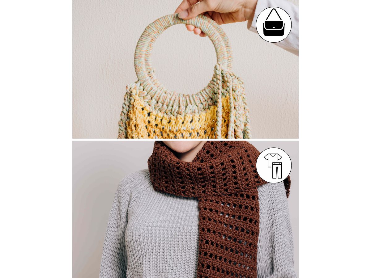 I AM CREATIVE Set di ganci per uncinetto 6201.12 8 & 6 mm 2 pezzi (7611983217267)