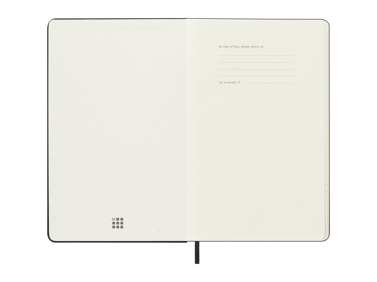 MOLESKINE Agenda Smart Diary Large 2026 SMDHB12WN3Y26 1S/1P noir HC 13x21cm (8056999275860)