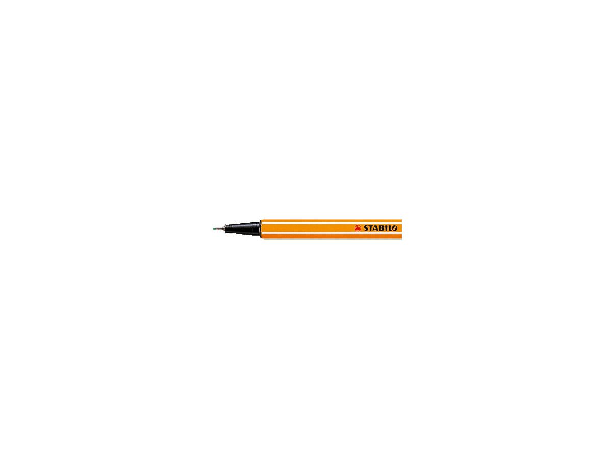 STABILO Fineliner Point 88 0.4mm 88/36 grün (4006381105255)