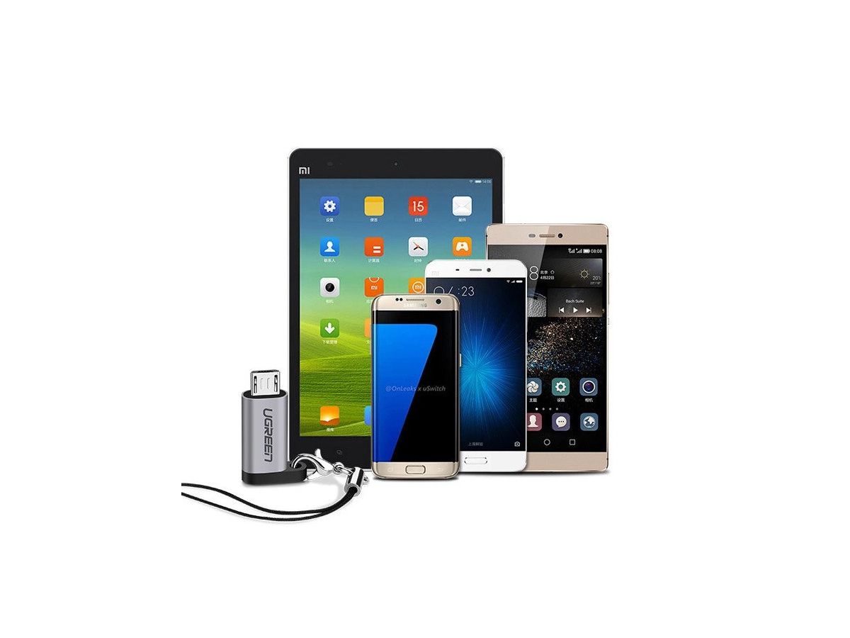 UGREEN Adapter USB-C 50590 Female/Micro USB Male (6957303855902)