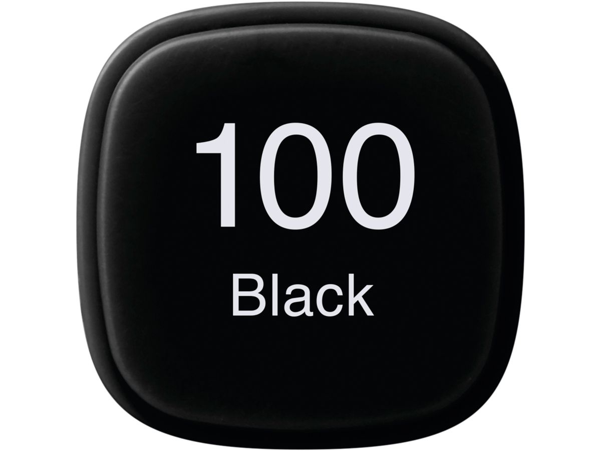 COPIC Marker Classic 2007517 100 - Black (4511338000465)