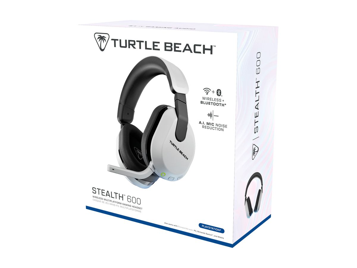 TURTLE BEACH Stealth 600 GEN3, White TBS-3102-15 Wireless Headset for PS5 (0731855031030)