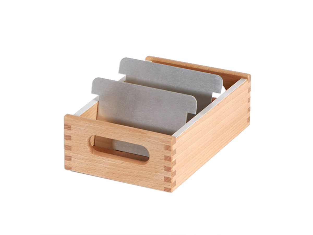 FLÜCK Karteikasten A7 A7QUER/15 Buche 12.8x6x15cm (7640114250385)
