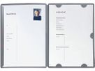 PAGNA Bewerbungsmappe Select A4 22002-06 grau 3-teilig (4013951004290)