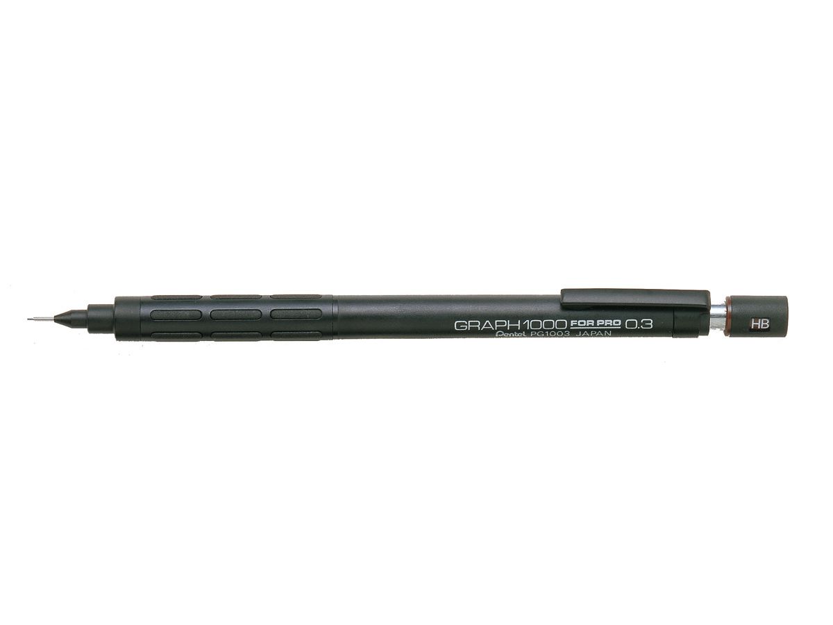 PENTEL Portamine Graph 0,3mm PG1003-E nero (3474371003002)