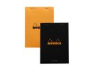 RHODIA Blocco appunti A5 166009C rigato nero (3037921660096)
