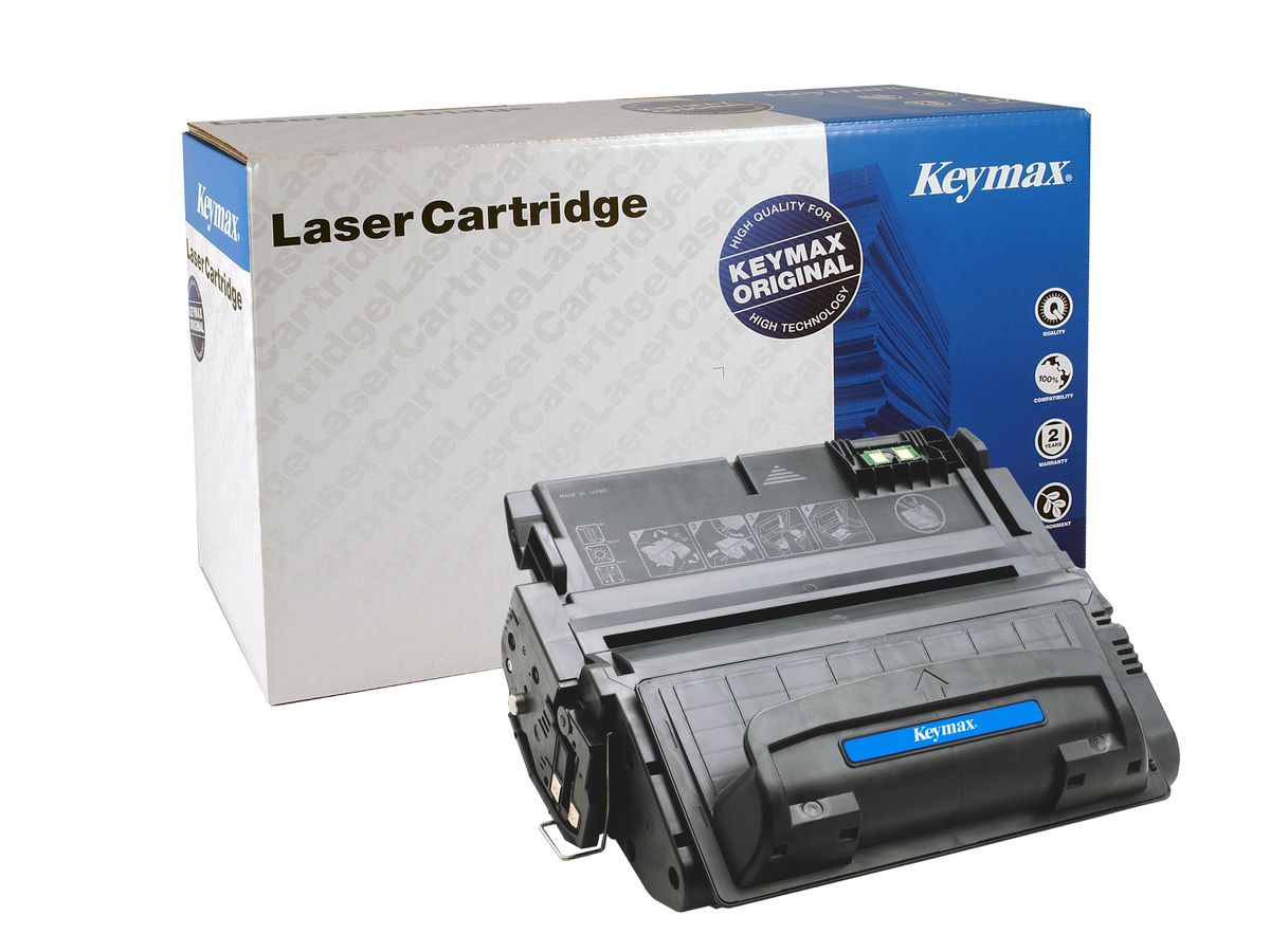 KEYMAX RMC-Toner-Modul schwarz Q5942AKEY zu HP LJ 4250/4350 10'000 S. (4016807292087)
