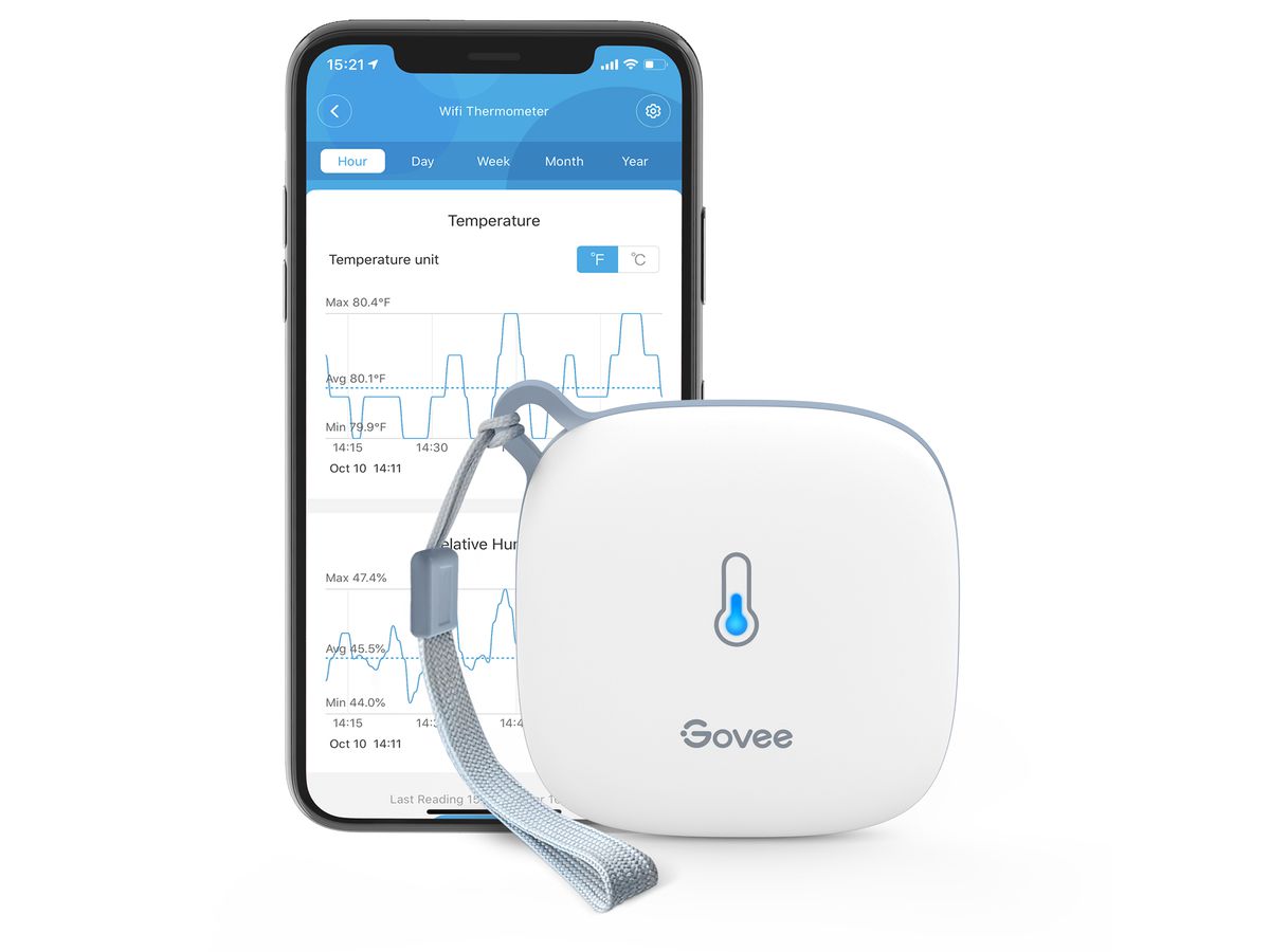 GOVEE WiFi Thermometer Hygrometer H5179001 weiss (6974316990024)