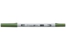 TOMBOW Dual Brush Pen ABT PRO ABTP-158 dark olive (4901991648133)