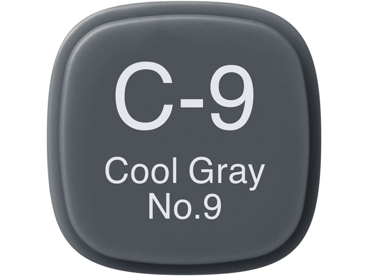 COPIC Marker Classic 2007516 C-9 - Cool Grey No.9 (4511338000106)