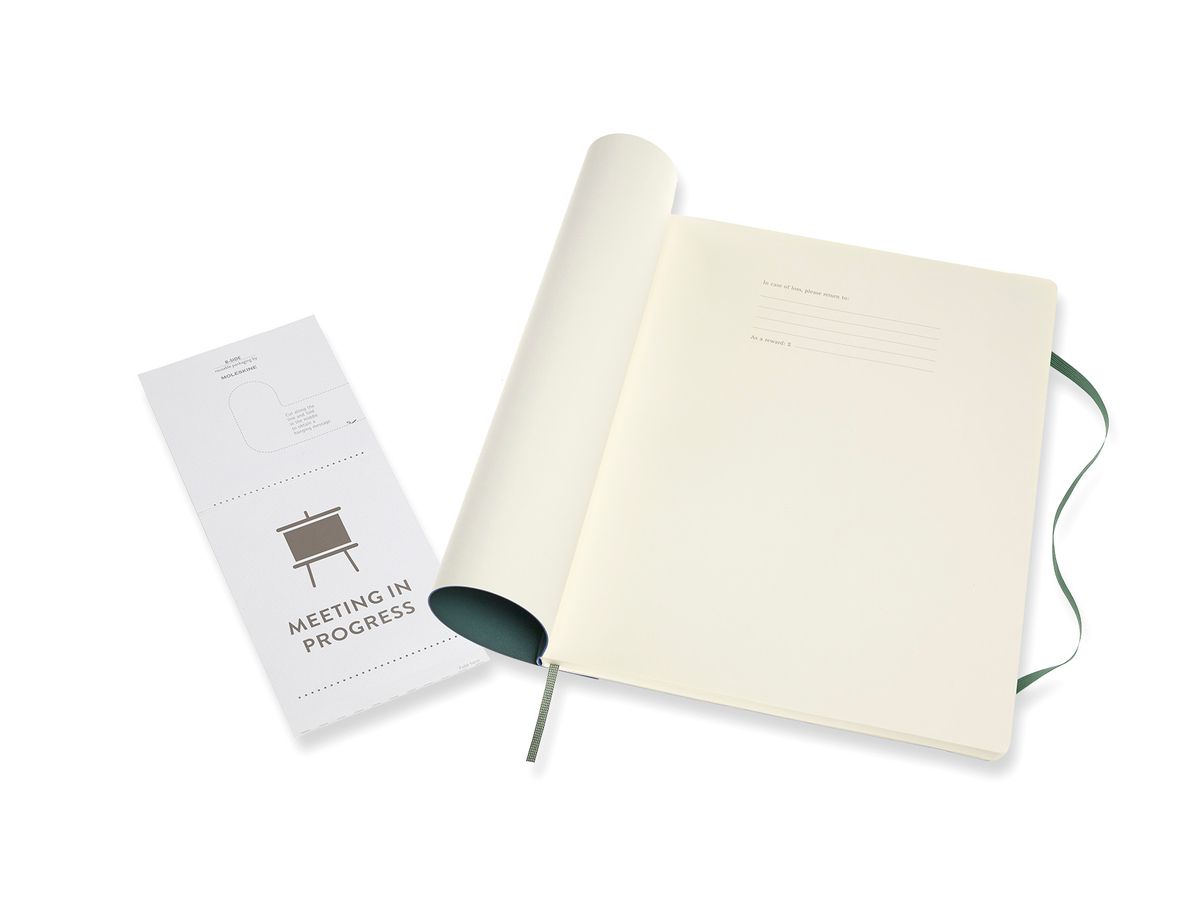 MOLESKINE Taccuino 27,9x21,6cm 620886 nero, 192 pagine (8058647620886)