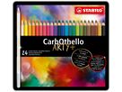 STABILO CarbOthello Pastellkreidestift 1424-6 24 Farben (4006381279628)