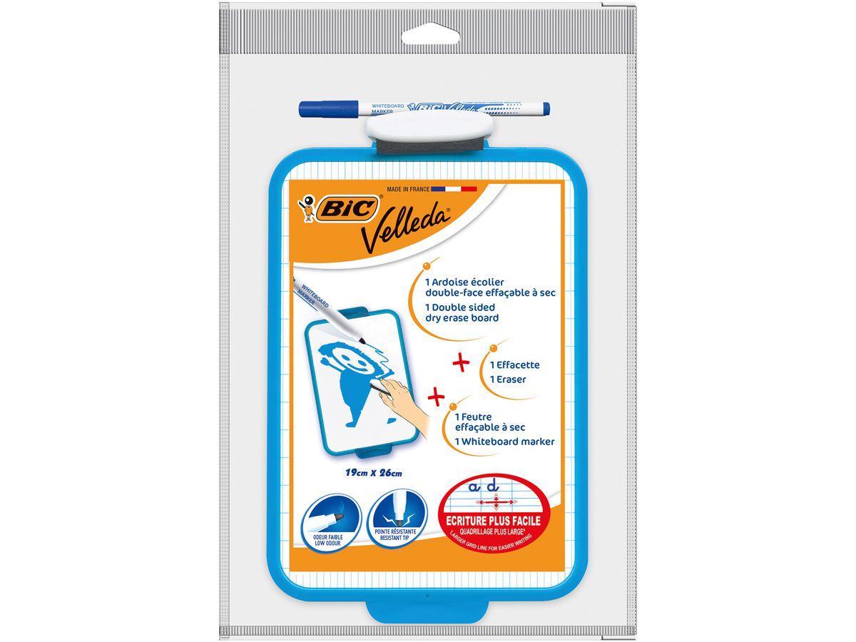BIC Schultafel Velleda 841360 weiss 19x26cm (3086129999576)